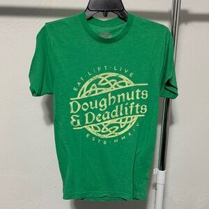 Doughnuts & Deadlifts tee